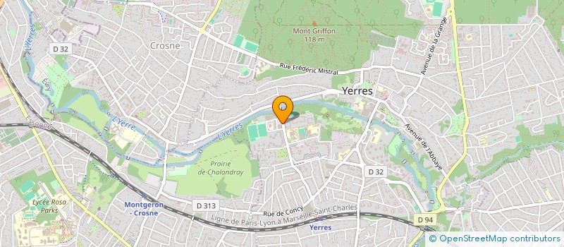 localisation de l'entreprise CONSEIL REVALORISATION DE L'HABITAT - CRH  YERRES