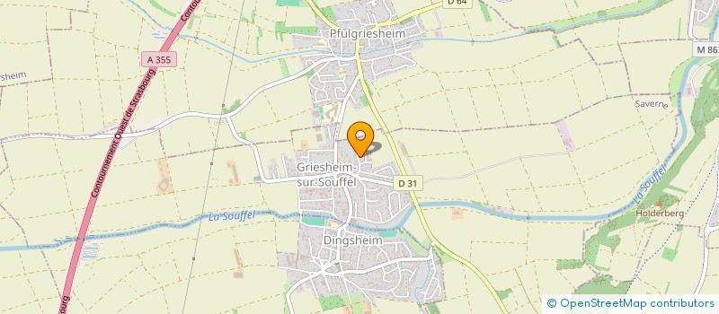 localisation de l'entreprise CONSEIL SCIENTIFIQUE G. TAGLANG à GRIESHEIM-SUR-SOUFFEL