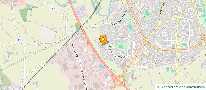 localisation de l'entreprise CONSEIL SECURITE SURVEILLANCE SERVICE à CHOLET