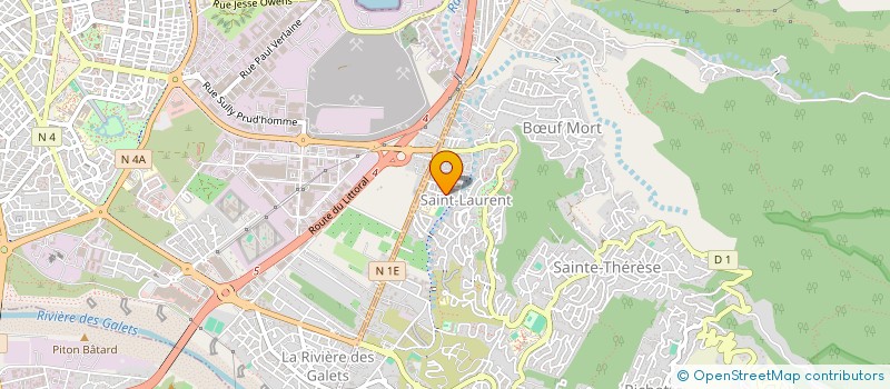 localisation de l'entreprise CONSEIL SERVICE EN IMAGERIE MEDICALE à LA POSSESSION
