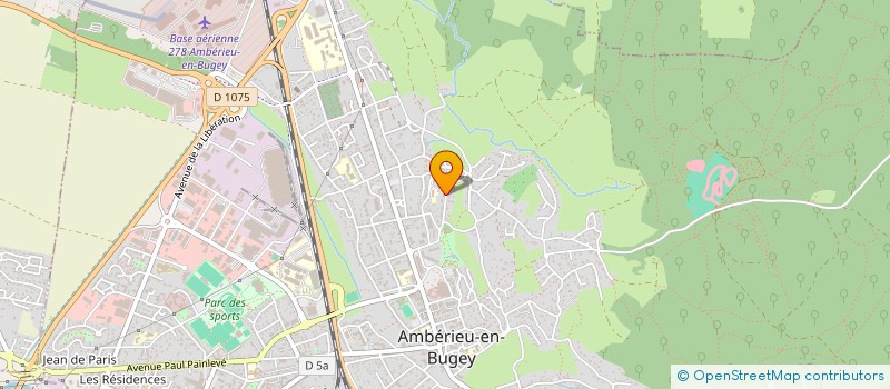 localisation de l'entreprise CONSEIL, SERVICE ET DEVELOPPEMENT à AMBERIEU-EN-BUGEY