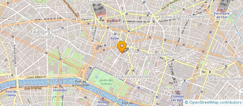 localisation de l'entreprise CONSEIL SOLUTION INFORMAT PROFESSIONNEL à PARIS