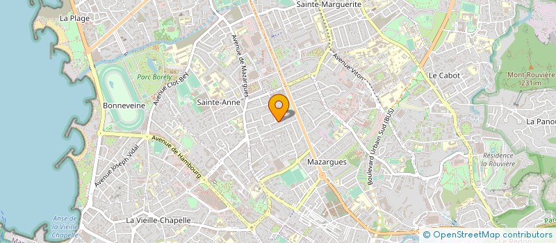 localisation de l'entreprise CONSEIL SPORT  MARSEILLE