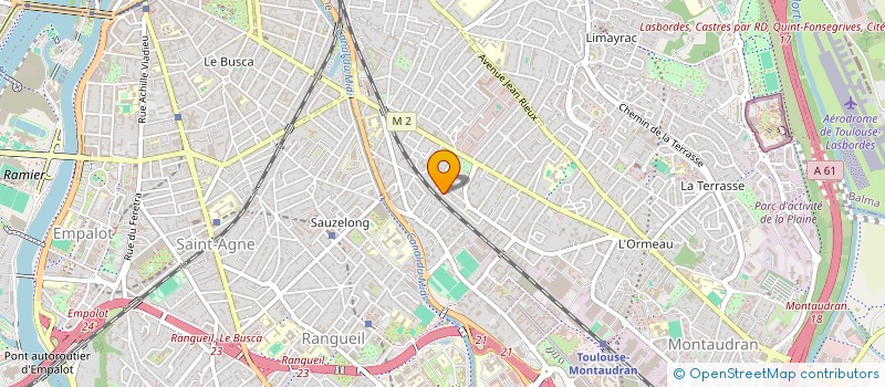 localisation de l'entreprise CONSEIL STEPHANE TOURNIE  TOULOUSE