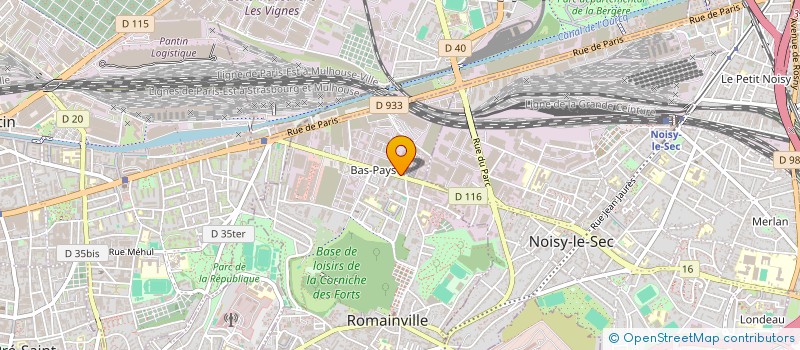 localisation de l'entreprise CONSEIL STRATEGIE ET DEVELOPPEMENT à ROMAINVILLE