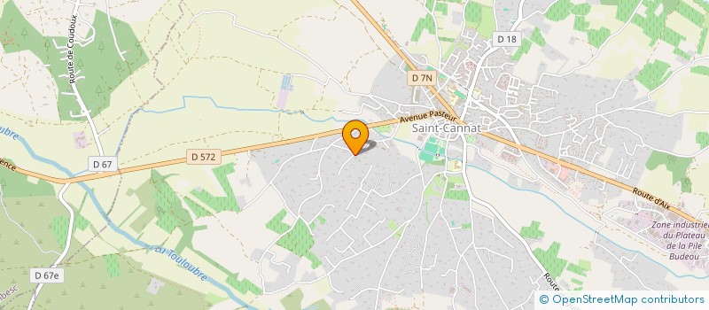 localisation de l'entreprise CONSEIL & STRATEGIES DE DEVELOPPEMENT COMMERCIAL  SAINT-CANNAT