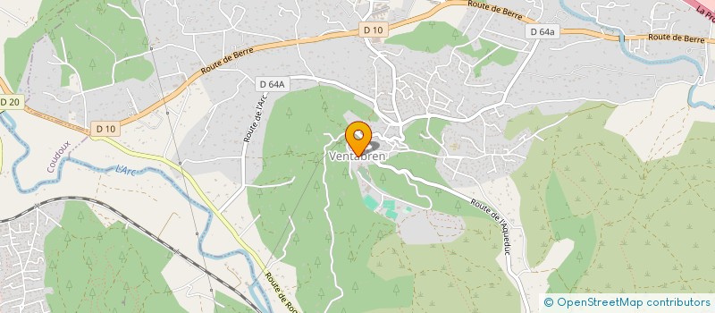 localisation de l'entreprise CONSEIL STRATEGIES PUBLIQUES CSP  VENTABREN