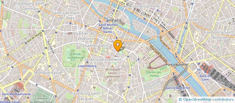 localisation de l'entreprise CONSEIL STRATEGIQUE DE LA RECHERCHE à PARIS