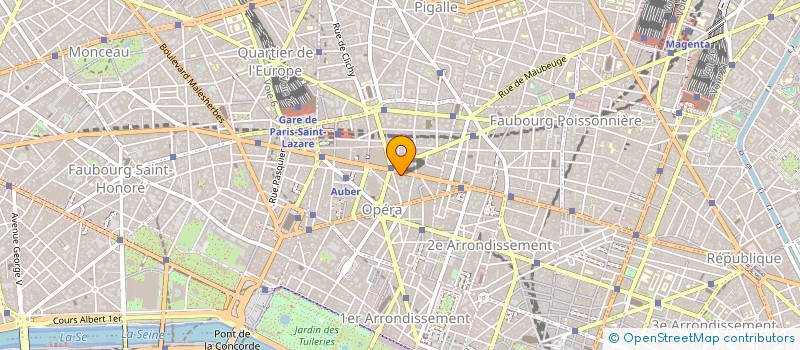 localisation de l'entreprise CONSEIL SUPERIEUR DE LA MAGISTRATURE à PARIS