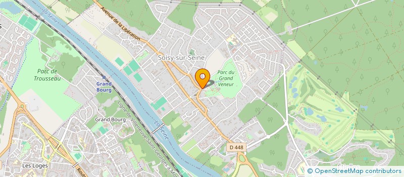 localisation de l'entreprise CONSEIL SUPPORT INSTALLATION MEDICAL ET DENTAIRE à SOISY-SUR-SEINE