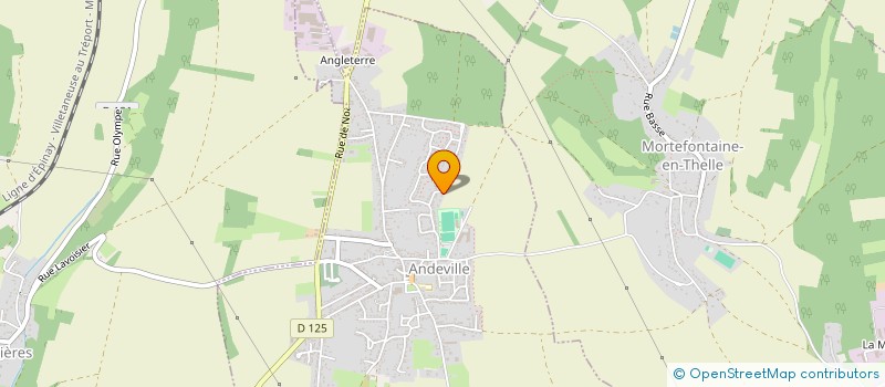 localisation de l'entreprise CONSEIL SYNDICAL RES DES ECOLES  ANDEVILLE