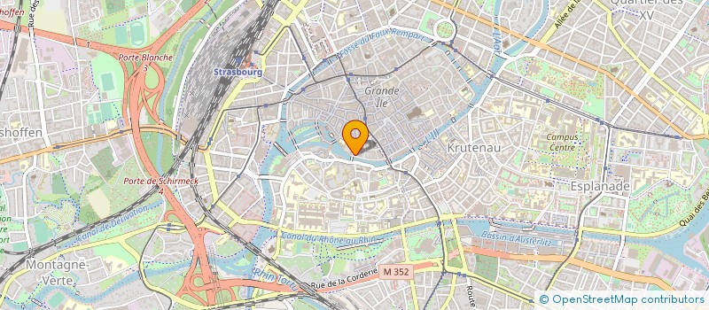 localisation de l'entreprise CONSEIL SYNODAL DE L'EGLISE PROTESTANTE REFORMEE D'ALSACE ET DE LORRAINE à STRASBOURG