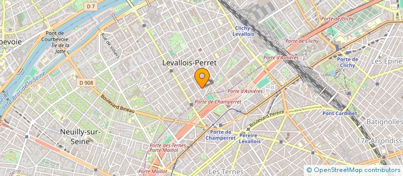localisation de l'entreprise CONSEIL TRANSAC INDUS & COMMER à LEVALLOIS-PERRET