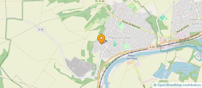 localisation de l'entreprise CONSEIL V  PRECY-SUR-OISE