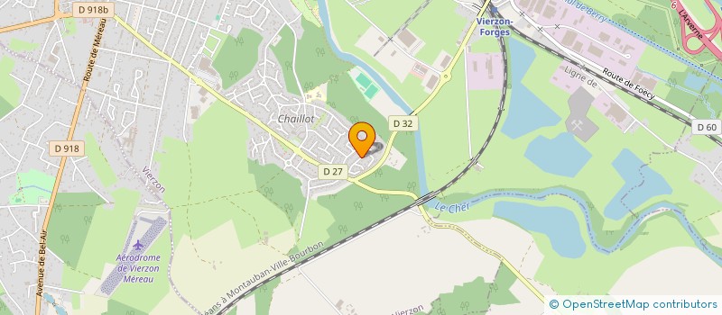 localisation de l'entreprise CONSEIL VIDEO INTRUSION SURETE  VIERZON