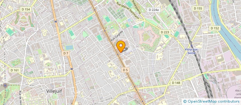 localisation de l'entreprise CONSEILLA à VITRY-SUR-SEINE