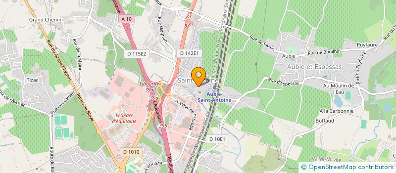 localisation de l'entreprise CONSEILLANT  VAL DE VIRVEE