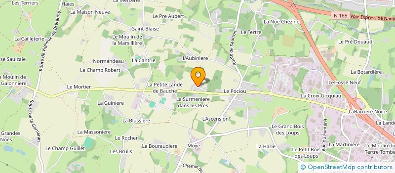 localisation de l'entreprise CONSEILLE-MOI SI TU PEUX à COUERON