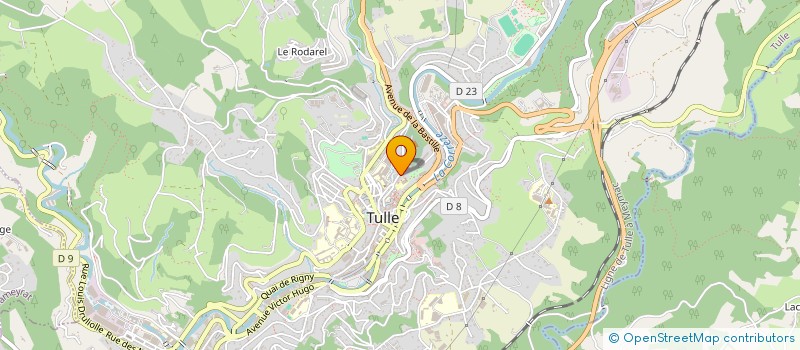 localisation de l'entreprise CONSEILLER TRANSMETTRE EDUQUER à TULLE