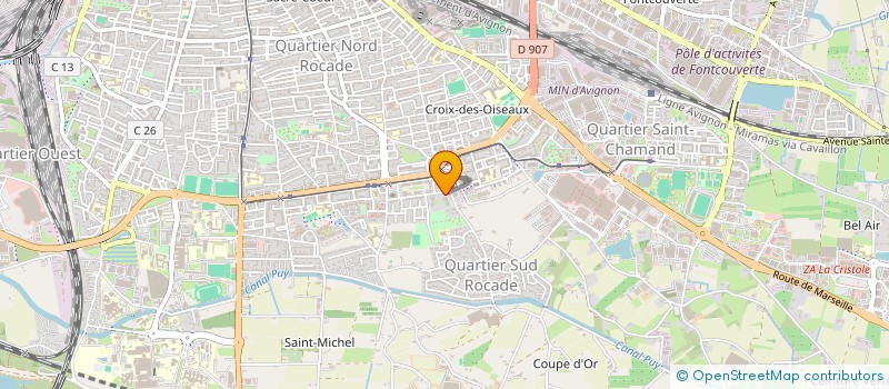 localisation de l'entreprise CONSEILLOR PATRIMOINE  AVIGNON