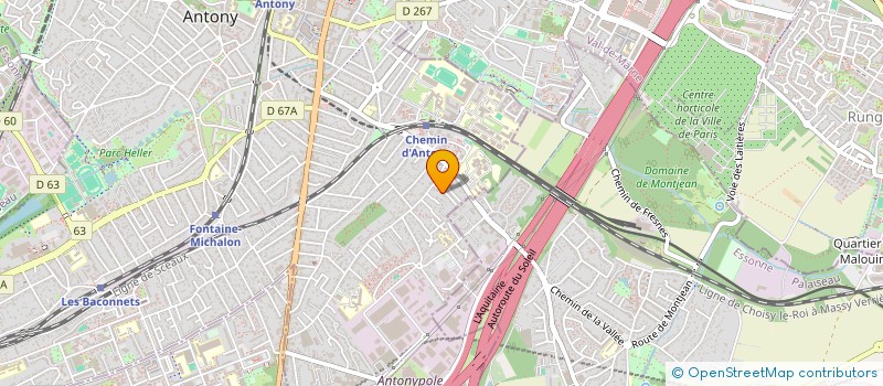 localisation de l'entreprise CONSEILMDAGUERREGARAY à ANTONY