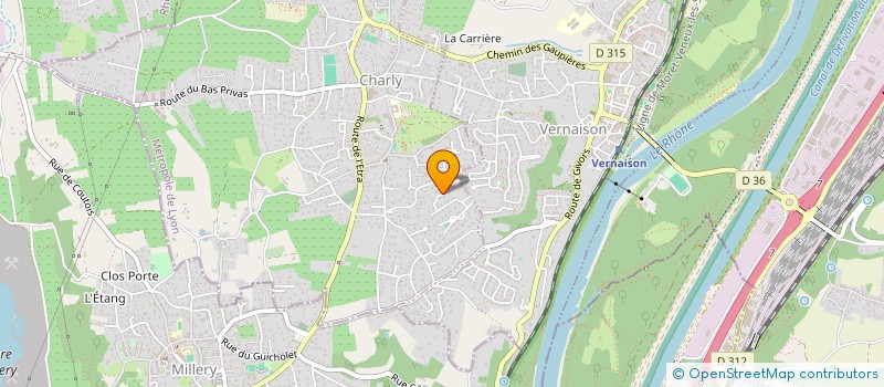 localisation de l'entreprise CONSEILS 58  CHARLY