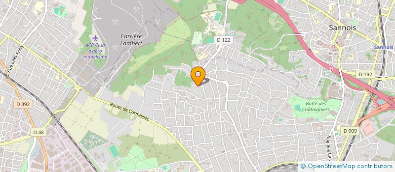 localisation de l'entreprise CONSEILS AMENAGEMENT METRES ASSIST TECHN à ARGENTEUIL