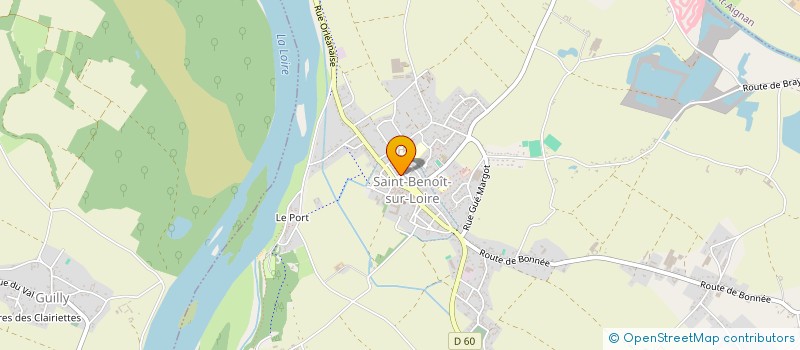 localisation de l'entreprise CONSEILS ANALYSES ET PERSPECTIVES à SAINT-BENOIT-SUR-LOIRE