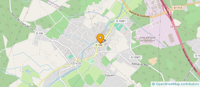 localisation de l'entreprise CONSEILS ANALYSES & PARTICIPATIONS ETIENNE RICHARD  SAUCATS