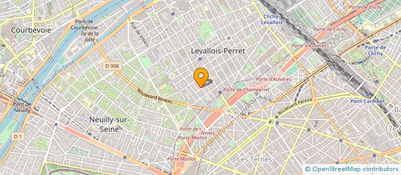 localisation de l'entreprise CONSEILS ASSURANCES à LEVALLOIS-PERRET