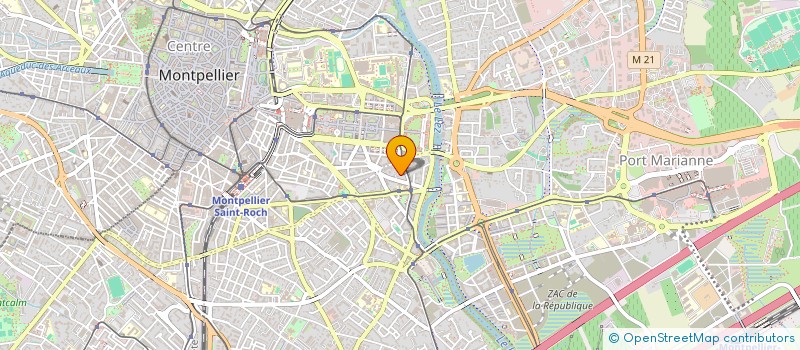 localisation de l'entreprise CONSEILS AUDIT ORGANISATION à MONTPELLIER
