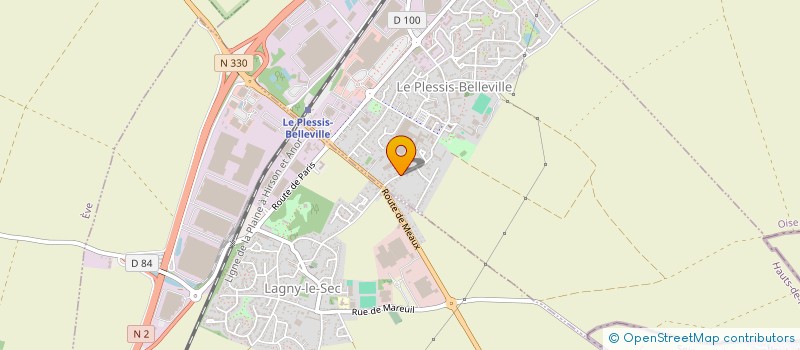 localisation de l'entreprise CONSEILS AUDITS EN COMMUNICATION à LE PLESSIS-BELLEVILLE