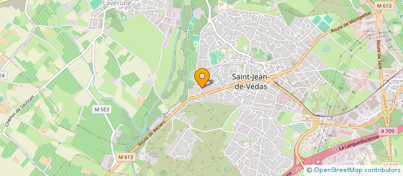 localisation de l'entreprise CONSEILS AUX PETITES ENTREPRISES MONTPELLIER  SAINT-JEAN-DE-VEDAS