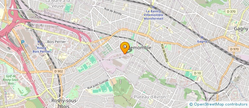 localisation de l'entreprise CONSEILS CALCULS REALISATIONS TRAVAUX  VILLEMOMBLE