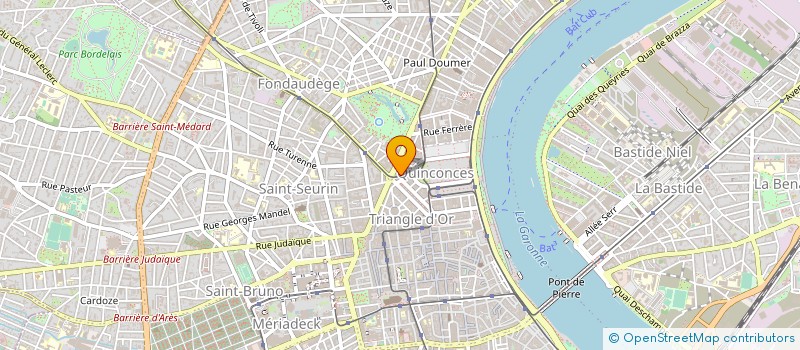 localisation de l'entreprise CONSEILS CESSIONS REALISAT INVESTIS à BORDEAUX