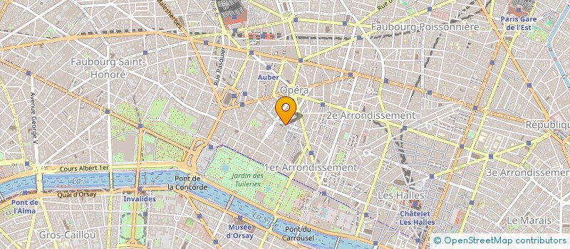 localisation de l'entreprise CONSEILS COMMUNICATIONS à PARIS