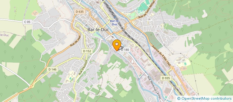 localisation de l'entreprise CONSEILS CONSULT TECHN INDUST ARTISANAT à BAR-LE-DUC