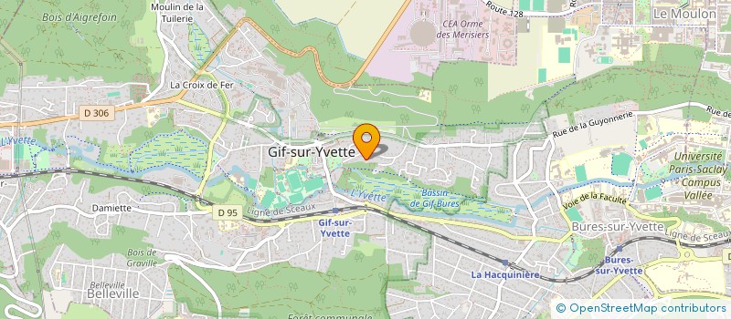 localisation de l'entreprise CONSEILS & CREATIONS BUREN EURL à GIF-SUR-YVETTE