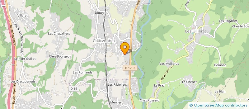 localisation de l'entreprise CONSEILS CREDITS DES SAVOIE à ANNECY