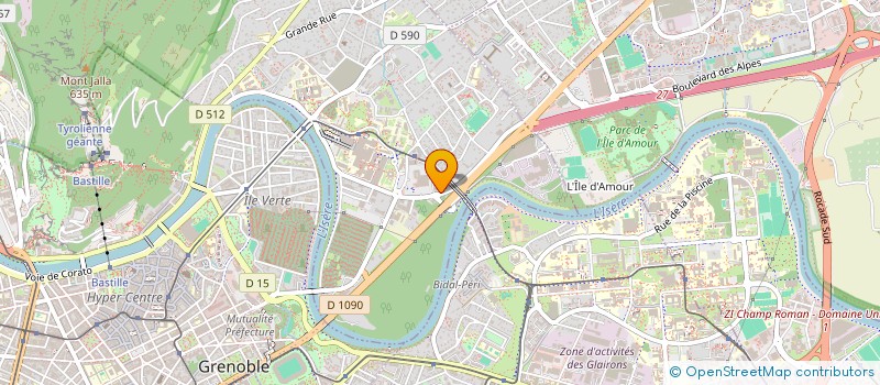 localisation de l'entreprise CONSEILS D'EXPERTS SARL à LA TRONCHE