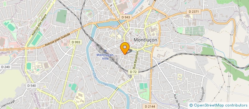 localisation de l'entreprise CONSEILS EN PROTECTION INTRUSION à MONTLUCON
