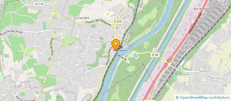 localisation de l'entreprise CONSEILS ENERGY  BRIGNAIS