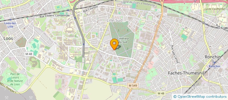localisation de l'entreprise CONSEILS ENGINEERIES FINANCIERES à LILLE