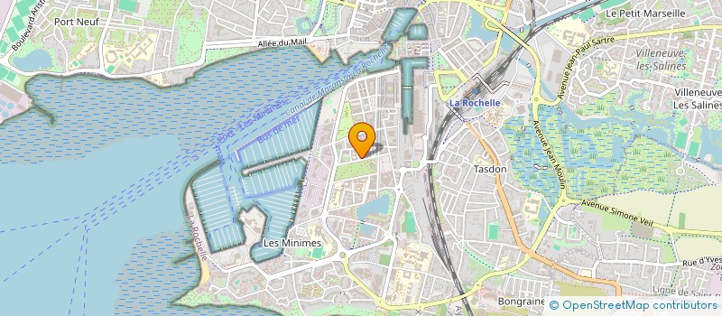 localisation de l'entreprise CONSEILS ET COMPETENCES  LA ROCHELLE