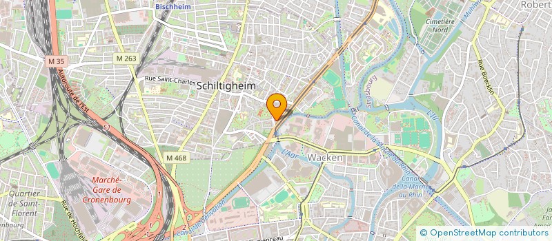 localisation de l'entreprise CONSEILS ET EXPERTISES à SCHILTIGHEIM
