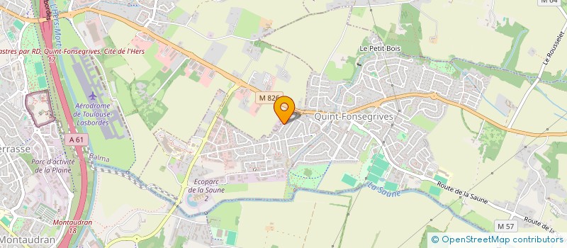 localisation de l'entreprise CONSEILS ET INGENIERIE DES METIERS DE L'EAU ET DE L'ENVIRONNEMENT à QUINT-FONSEGRIVES