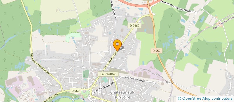 localisation de l'entreprise CONSEILS ET PATRIMOINE  ORLEANS
