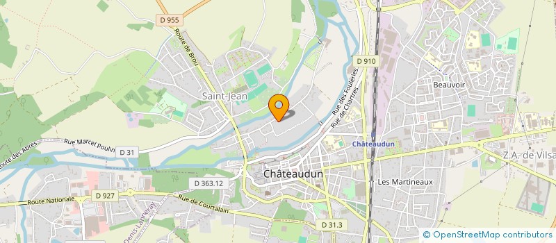 localisation de l'entreprise CONSEILS ET PATRIMOINE à CHATEAUDUN