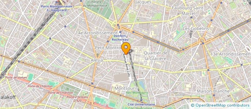 localisation de l'entreprise CONSEILS ET SERVICES EN EXPERTISE COMPTABLE ET AUDIT  PARIS