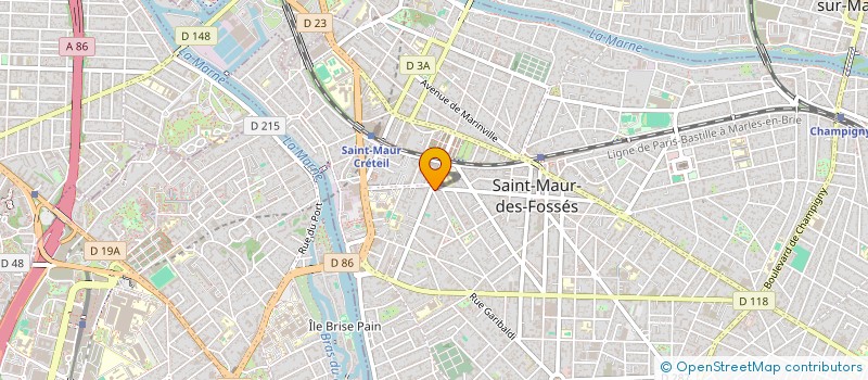localisation de l'entreprise CONSEILS ET SOLUTIONS RENOVATION  SAINT-MAUR-DES-FOSSES